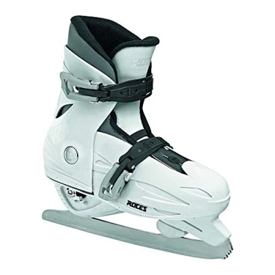 Abbildung von Roces Kinder Schlittschuhe MCK II F Größenverstellbar verstellbar, White Black, 36 40
