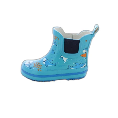 Abbildung von Beck Little Sharks Gummistiefel für Kinder, Größe: 21, Blau Schuhe