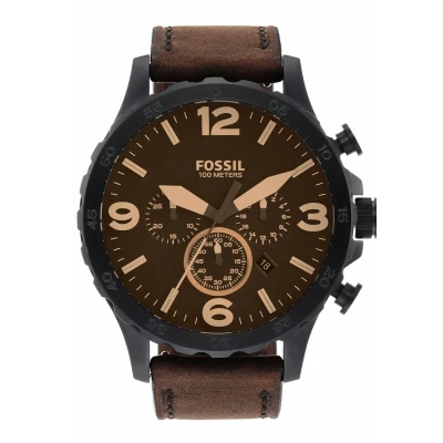 Abbildung von Fossil Chronograph, Herren, Größe: One Size, Brown