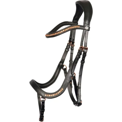 Abbildung von Harry&#039;s Horse Trense Anatomisch Schwarz Full