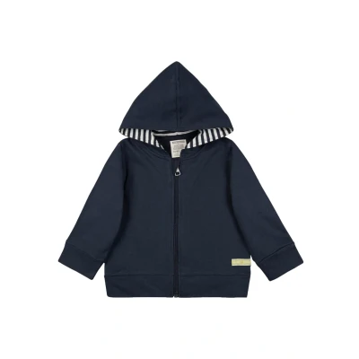 Abbildung von loud + proud Sweatjacke für Kinder, Größe: 74/80, Navy