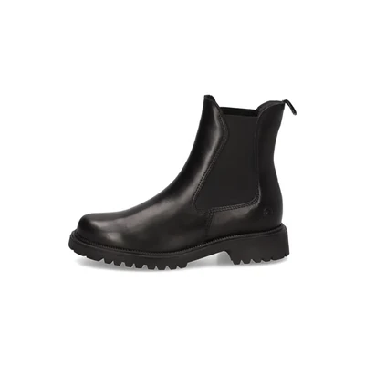 Abbildung von Tamaris Damen Chelsea Boots, Frauen Stiefeletten,TOUCHit Fußbett,Kurzstiefel,uebergangsschuhe,uebergangsstiefel,Schlupfstiefel,Black,37 EU