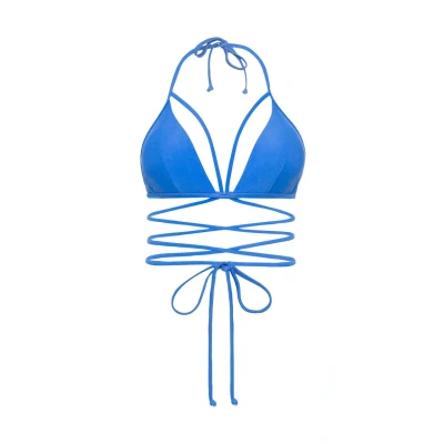Abbildung von Lascana LSCN BY Bikinitop Bikinitop, Damen, Größe: 32xC/D, Royalblau