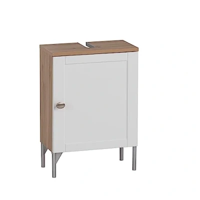 Abbildung von Schildmeyer Waschbeckenunterschrank Jesper 155985, Artisan Eiche/weiß matt, 40,3 x 32 58,5 cm