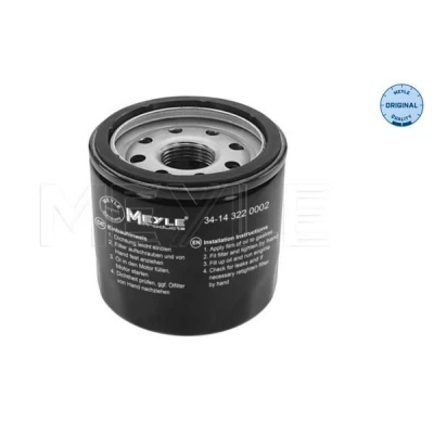 Abbildung von MEYLE 34 14 322 0002 Ölfilter M20x1,5 ORIGINAL Quality mit einem Rücklaufsperrventil Anschraubfilter SUBARU: Forester I, Impreza III Hatchback