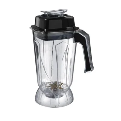 Abbildung von HENDI Kanne, für Standmixer 230718 230695 230688 230213 230602 230664, Komplettset Messer Kanne Deckel, Smoothie, Cocktails, Desserts, 200x170x(H)360mm, Durchsichtig