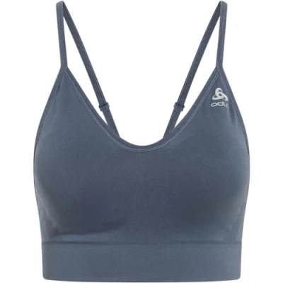 Abbildung von Odlo Damen gepolsterter Sport BH SEAMLESS SOFT 2.0 LOW SUPPORT, india ink, M