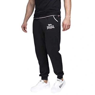 Abbildung von Lonsdale Herren Jogginghose Normale Passform Two Tones, Black 4XL, 110723