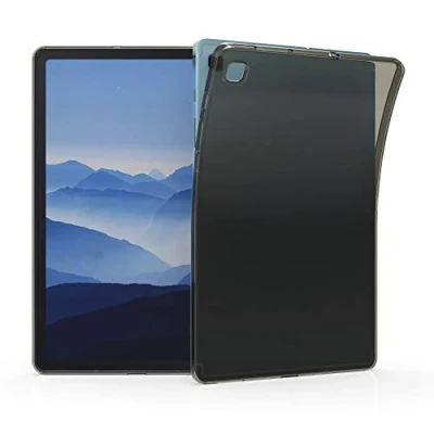 Abbildung von kwmobile Hülle kompatibel mit Samsung Galaxy Tab S6 Lite (2024/2022/2020) weiches TPU Silikon Case Transparent Tablet Cover