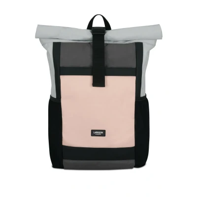 Abbildung von Larkson NO Rolltop Gross Arbeit DAY Tages Fahrrad Tagesrucksack, Größe: One Size, Rosa grau