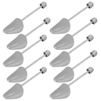 Abbildung von welsberg 5 Paar Damen Schuhspanner aus Kunststoff für EU Gr. 35 38, Schuhformer Damenschuhe, Sneaker, Mokassins, Stilettos, Loafers, Ballerinas, grau