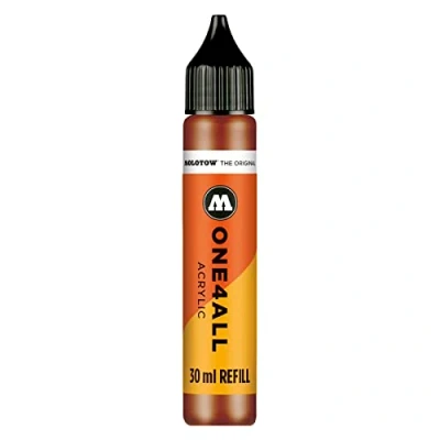 Abbildung von Molotow ONE4ALL Refill Acryl, Farbe 010 hummer 30 ml, Nachfülltinte für Permanentmarker