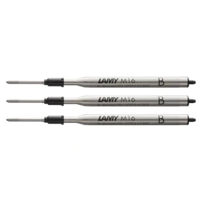 Abbildung von Lamy M16 KS Mine B schwarz Großraum (3 Minen)