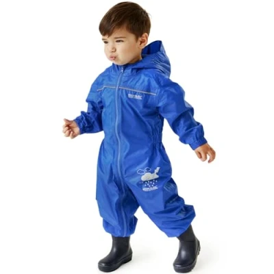 Abbildung von Regatta Unisex Kinder Puddle Iv Overtrousers, Oxford Blue, 5 Jahre EU
