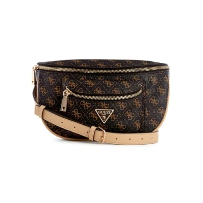 Abbildung von GUESS Damen Manhattan Belt Bag Gürteltasche, Tragetasche, Bauchtasche, Braun
