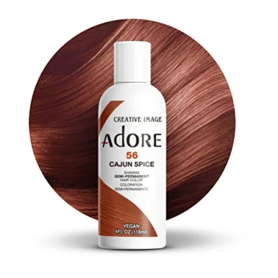 Abbildung von Adore Glänzende semi permanente Haarfarbe, 56 Cajun Spice 118 ml