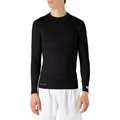 Abbildung von uhlsport Herren Skjorte Funktionsshirt La T shirt, Schwarz, XXL EU