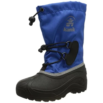 Abbildung von Kamik Schnürstiefel für Kinder, Größe: 25, Blau Schuhe