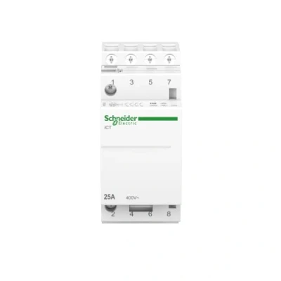Abbildung von Schneider Electric A9C20834 Installationsschütz ICT 25A 4S 220 240VAC 50HZ