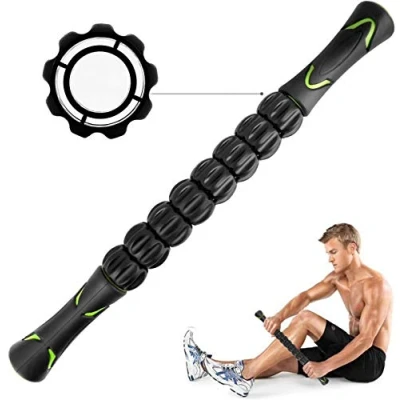 Abbildung von CHAOCHI Massageroller Muskel Roller Stick Ultraportabel Massagegerät Tiefenmassagerolle für Triggerpunkte Entlastung Muskelkater Physiotherapie