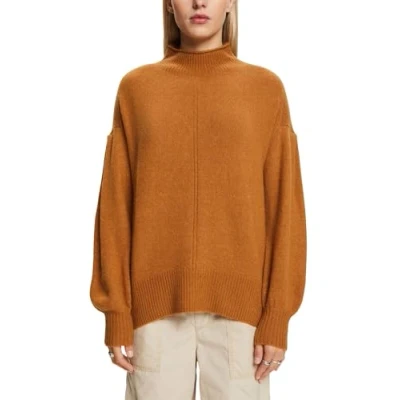 Abbildung von Esprit Strickpullover, Damen, Größe: Medium, Caramel