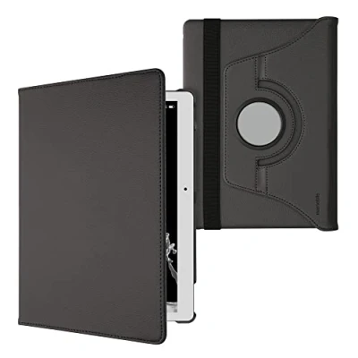 Abbildung von kwmobile Schutzhülle kompatibel mit Huawei MediaPad M2 10.0 Hülle 360 Tablet Cover Case Anthrazit