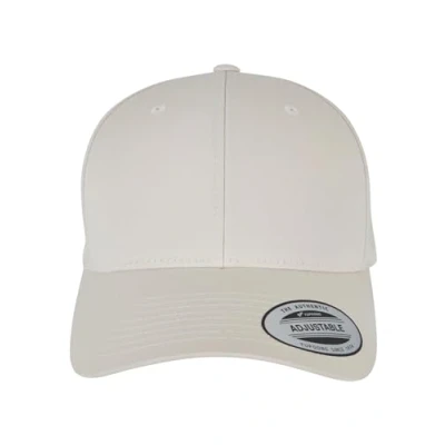 Abbildung von Flexfit Curved Classic Snapback Cap, Größe: One Size, Mink beige