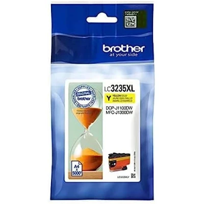 Abbildung von Brother Original Tintenpatrone LC 3235XLY Gelb DCP J1100DW und MFC J1300DW ca. 5000 Seiten nach ISO Standard 24711
