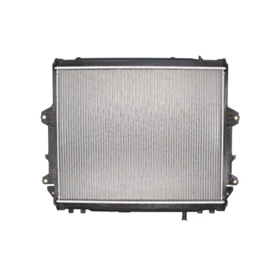 Abbildung von THERMOTEC D72050TT Kühler, Motorkühlung Aluminium für Fahrzeuge mit/ohne Klimaanlage 400 768 16 Schaltgetriebe Kühlrippen gelötet