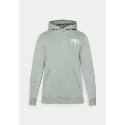 Abbildung von PUMA Herren Class Washed Hoodie FL Kapuzenpullis, Green Moon,