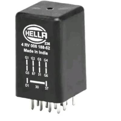 Abbildung von HELLA 4RV 008 188 521 Steuergerät, Glühzeit 6 AUDI: A6 C6 Saloon, A4 B6/B7 Convertible