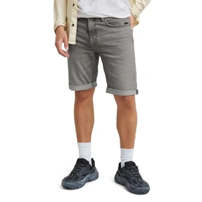 Abbildung von G Star TRUE RAW EDGE Jeans Shorts, Damen, Größe: 33, Faded grey neblina