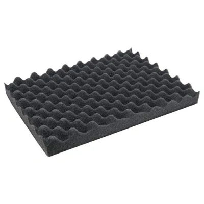 Abbildung von HMF 14515 Noppenschaumstoff, Akustikschaumstoff, 440 x 315 mm, Koffereinlage, Tabletop, Höhe: 45 mm