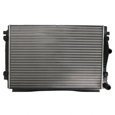 Abbildung von NRF 58392A Kühler, Motorkühlung Aluminium 650 438 23 Kühlrippen mechanisch gefügt VOLKSWAGEN: Passat B8 Variant, Tiguan Allspace, Golf 7