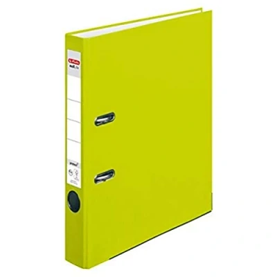 Abbildung von Herlitz Ordner maX.file protect A4, Rückenbreite 5 cm, neon grün, 1 Stück