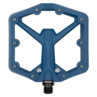 Abbildung von Crank Brothers Bicycle Pedals Stamp 1 Large Navy Blue Gen 2