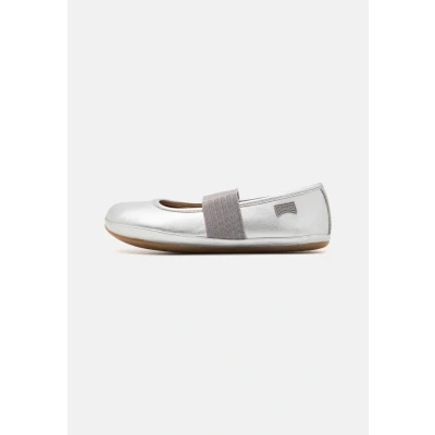 Abbildung von Camper Right KIDS Riemchenballerina für Kinder, Größe: 33, Rebound silver Schuhe