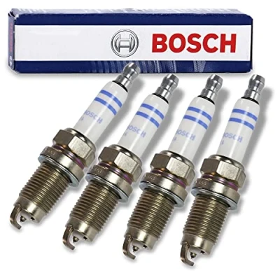 Abbildung von BOSCH 4x Zündkerze 0 242 240 665x4 Spanner Size: 16 Gewindelänge: 19mm