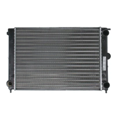 Abbildung von NISSENS 65195 Kühler, Motorkühlung Aluminium 434 322 33 Kühlrippen mechanisch gefügt VOLKSWAGEN: GOLF 2, 1 Cabriolet