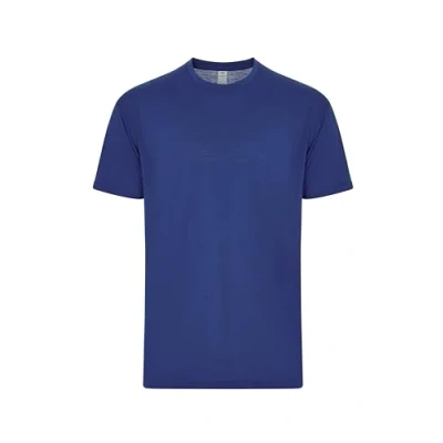 Abbildung von Mukua Unisex Derby, Camiseta Poliéster Tacto Algodón Unterhemd, Königsblau, L
