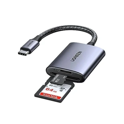 Abbildung von UGREEN USB C 104 MB/S Kartenleser SD Micro Card Reader Typ Kartenlesegerät kompatibel mit iPhone 16 Serien, Galaxy S24/S24 Ultra,iPad Pro/iPad Air,MacBook Pro/MacBook Air usw.