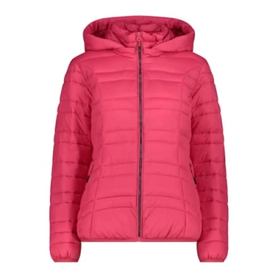 Abbildung von CMP Damen Nylon Jacke mit abnehmbarer Kapuze, Cherry, 48