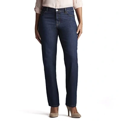 Abbildung von Lee Damen Relaxed Fit Straight Leg Jeans, Verona, 46 Kurz