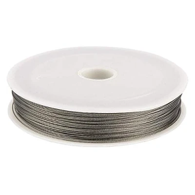 Abbildung von Ideen mit Herz Schmuckdraht aus Stahl silberfarben 100 m (Ø 0,38 mm)