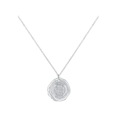 Abbildung von Kuzzoi Plate Carpe DIEM Halskette, Herren, Größe: 60, Silber