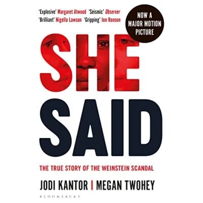 Abbildung von She Said: the true story of Weinstein scandal