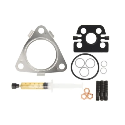 Abbildung von AJUSA JTC11711 Montagesatz, Lader with studs, syringe oil mit Dichtungen Montageanleitung VOLKSWAGEN: Touareg I