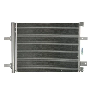 Abbildung von NRF 350529 Klimakondensator mit Trockner, Dichtring 14,4 11,5 550 OPEL: Vivaro C Van, PEUGEOT: 508 II