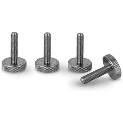 Abbildung von PrecisionGeek Rostfreiem Edelstahl Rändelschrauben M6 x 19mm (4 Stück)