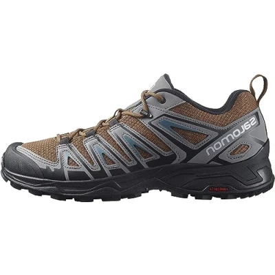 Abbildung von Salomon X Ultra Pioneer Aero Herren Wanderschuhe, Sicherer Fußhalt, Stabil und gedämpft, Hervorragender Grip, Toffee, 44